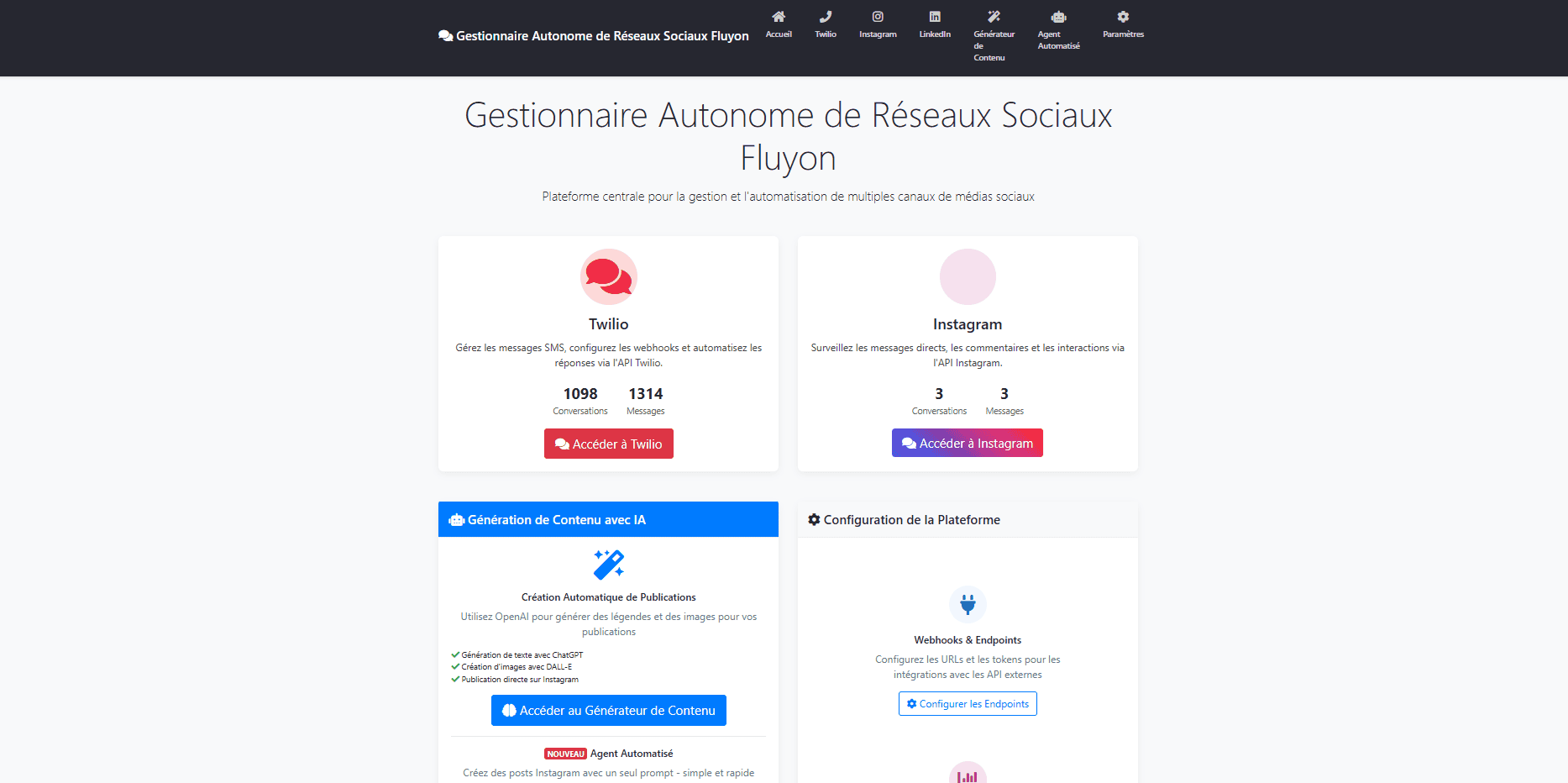 Social Network Agent